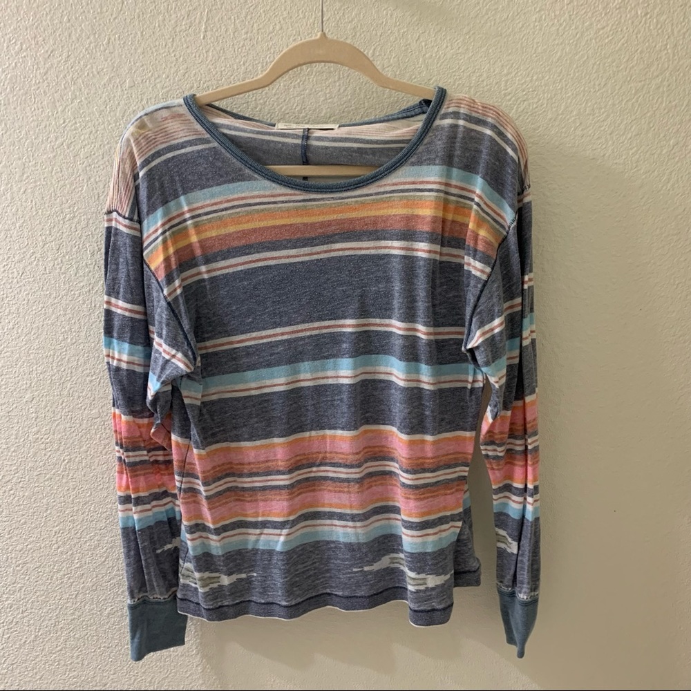 Free People Striped Sweater